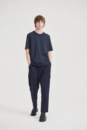 08 / Pleated Trousers Navy