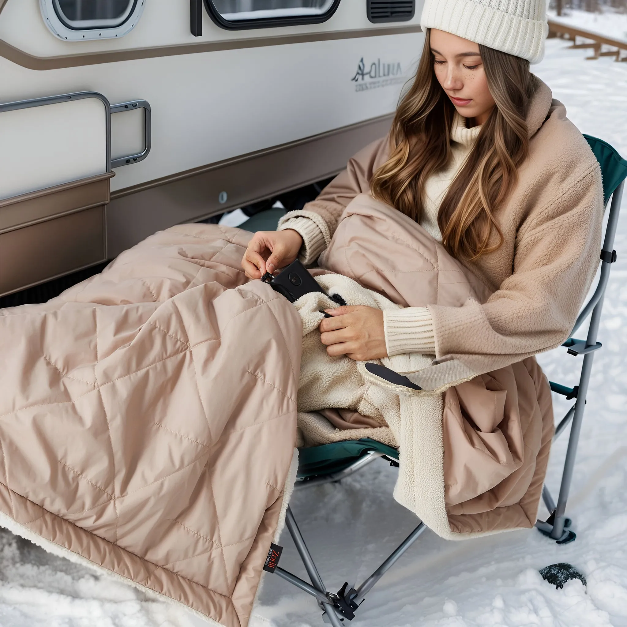 36W Cordless Heated Blanket- Z-Walk Pro- Classic