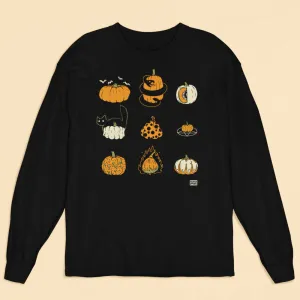 9 Pumpkins Long Sleeve Shirt