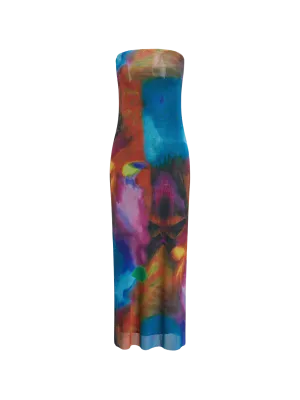 A&A Trippy Tube Midi Bodycon Dress