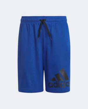 Adidas Essentials Boys Sportswear Short Blue/Black Hn1910