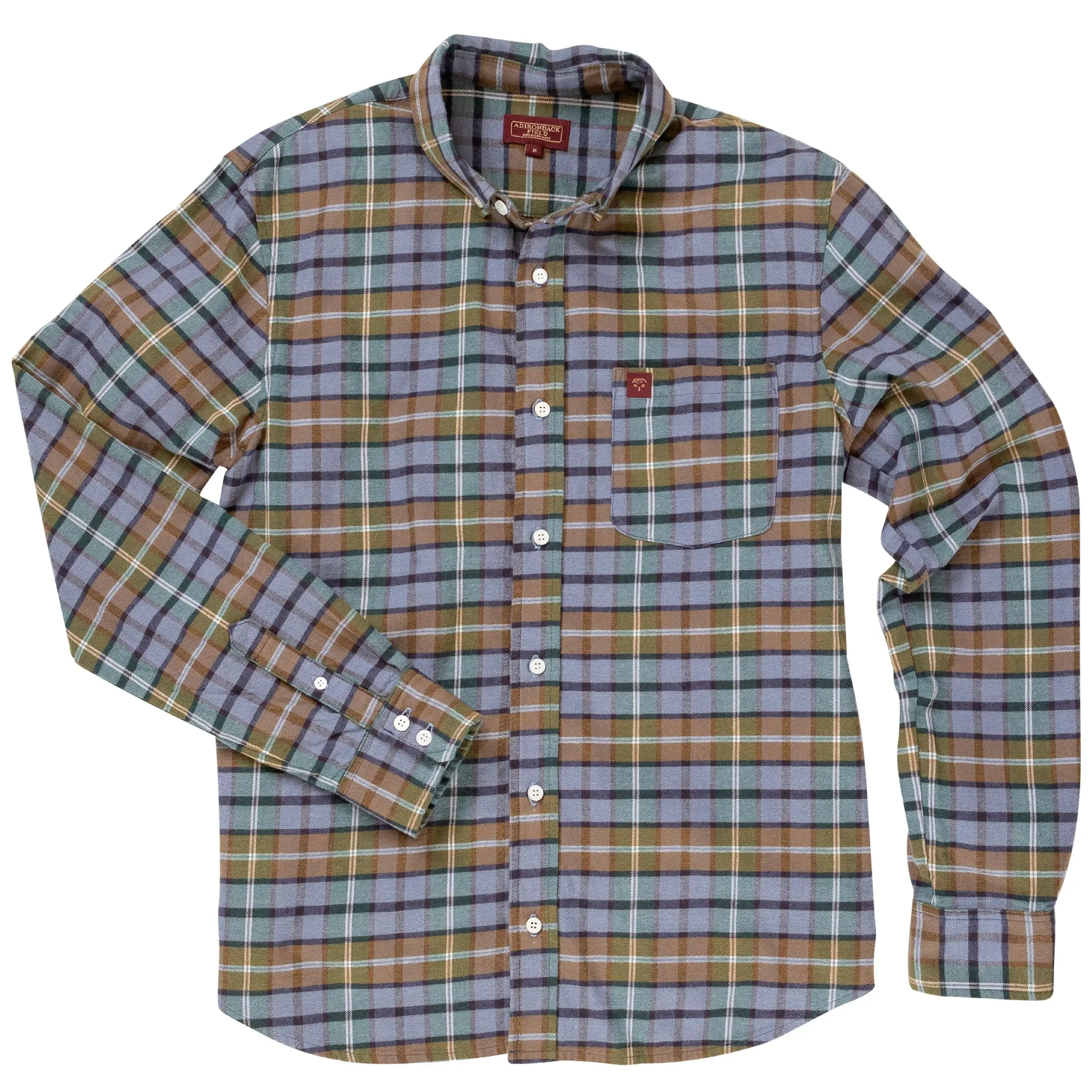 Adirondack Field | Gilded Lakes Collection Flannel Shirt - Wawbeek | Men's