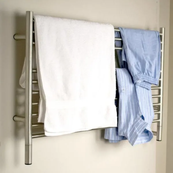 Amba Jeeves Model L Straight 10 Bar Hardwired Towel Warmer