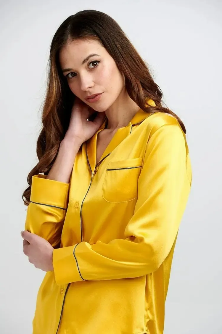 Aurelie Honeybee Silk Shirt