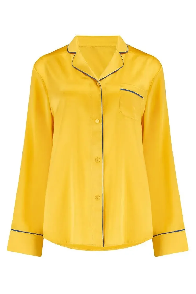 Aurelie Honeybee Silk Shirt