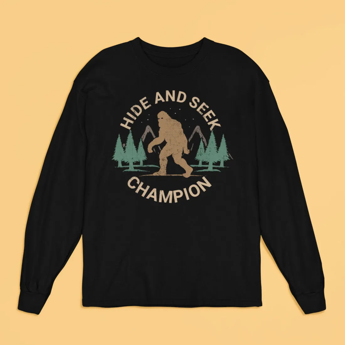 Bigfoot Hide & Seek Champion Long Sleeve Shirt