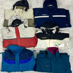 Branded Columbia Windbreaker - 14 Pieces