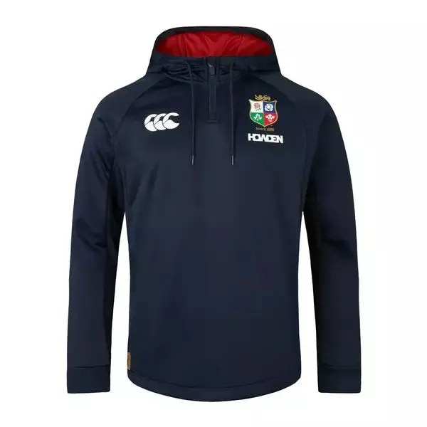 British & Irish Lions 1/4 Zip Hoody (Navy)