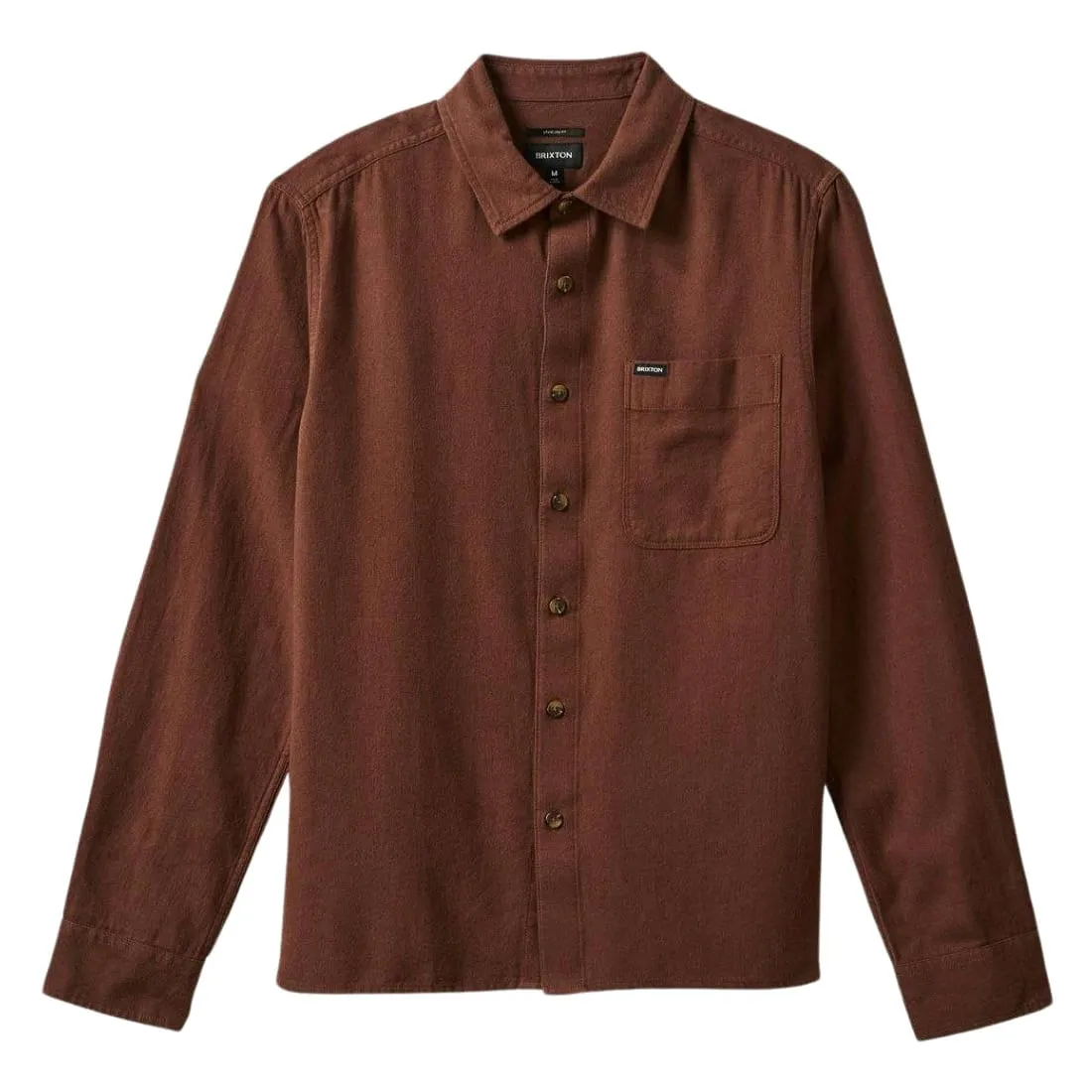 Brixton Hasting Lightweight Flannel Shirt - Pinecone Brown