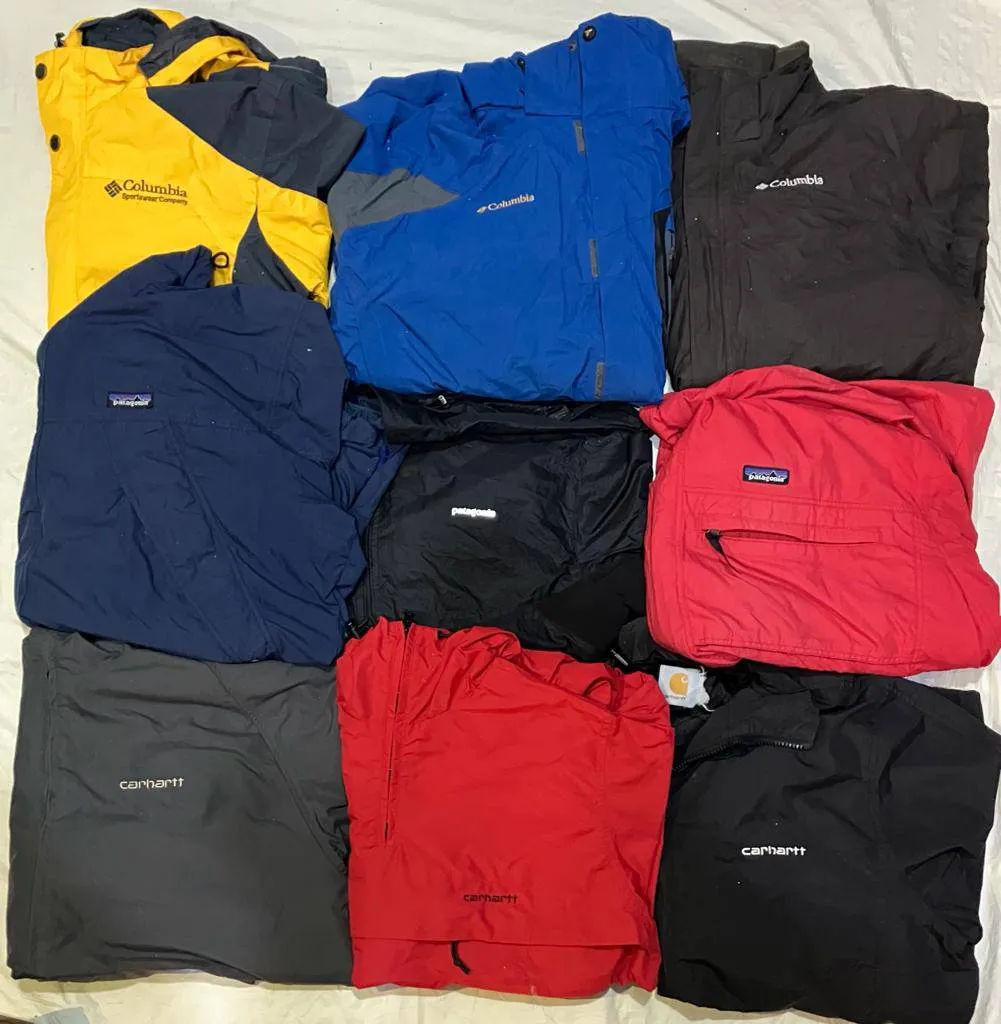 Carhartt ,patagonia and Colombia  Windbreaker