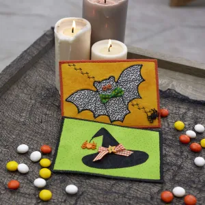 Coats & Clark Sewing Halloween Postcards