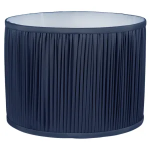 Dark Blue Pleated Shade - 30/35/40 cm