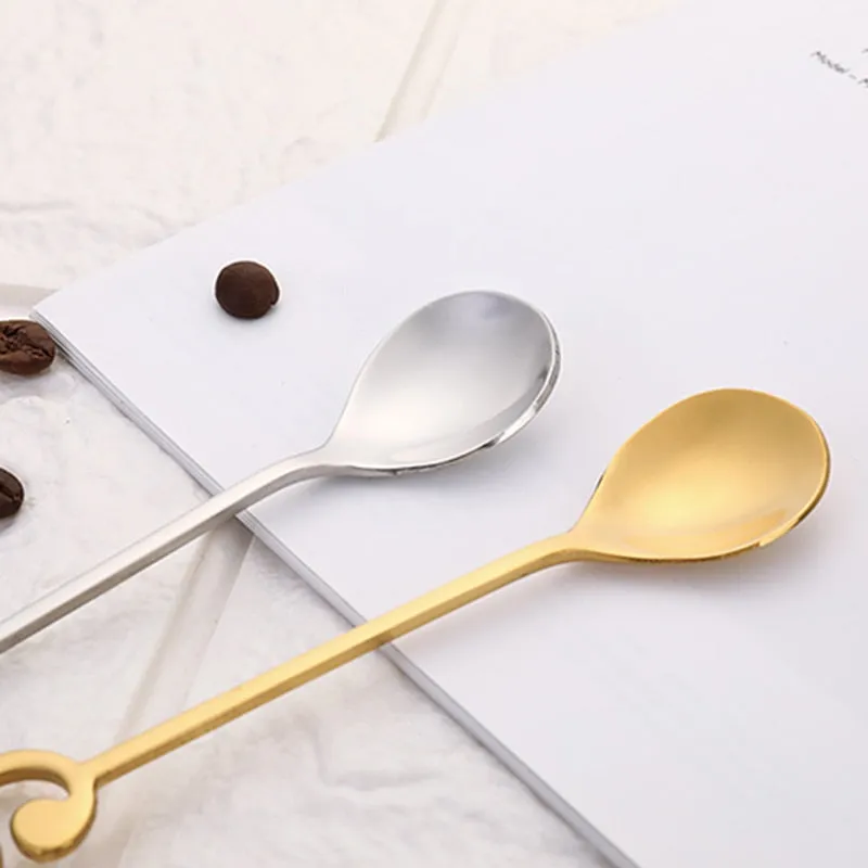 Funki Buys | Spoons | Music Note Long Coffee Spoons 7 Pcs Set