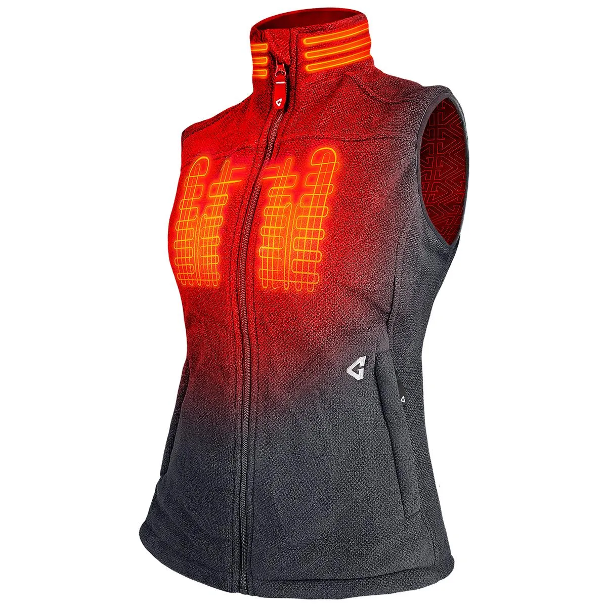 Gerbing 7V Women's Thermite Fleece Heated Vest 2.0