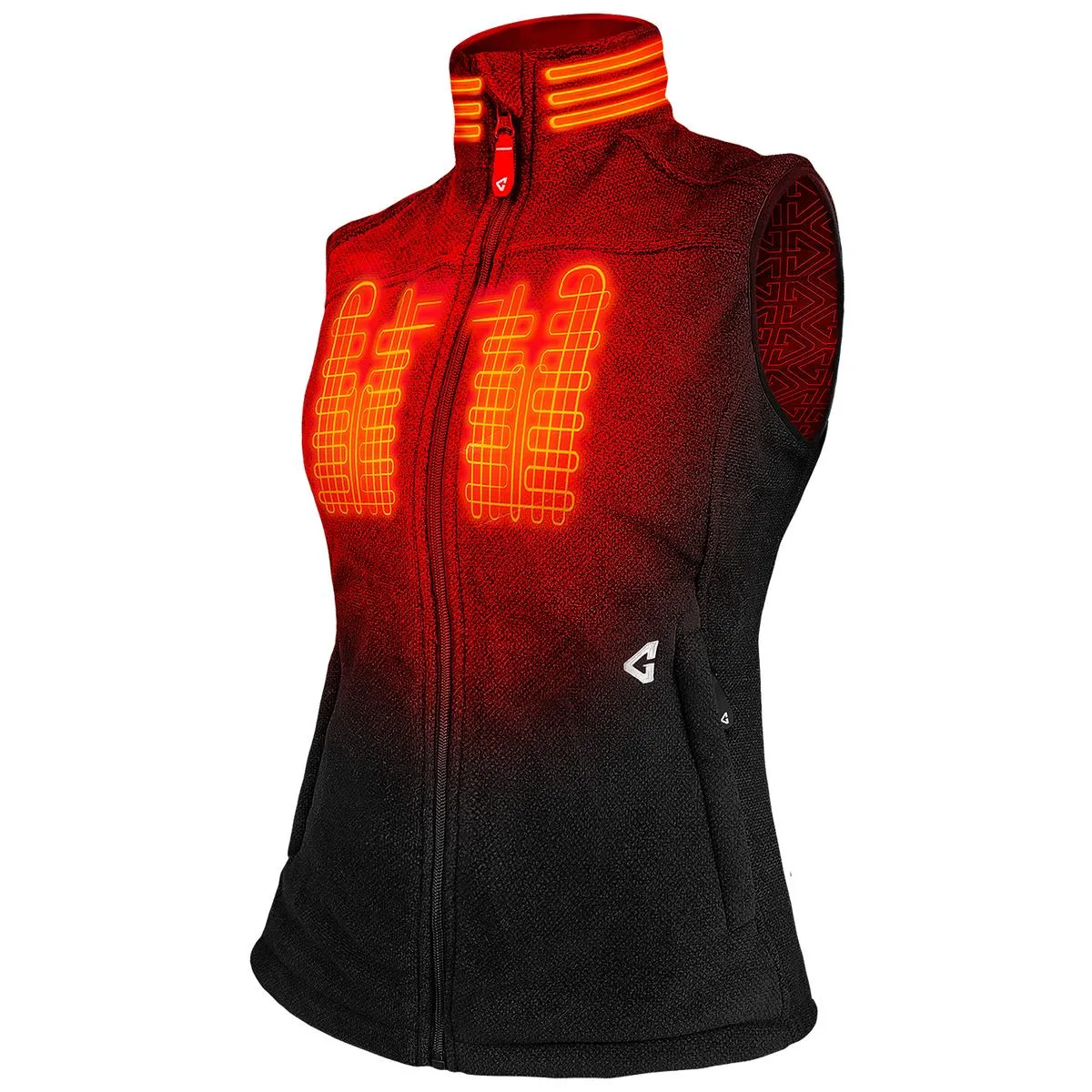 Gerbing 7V Women's Thermite Fleece Heated Vest 2.0