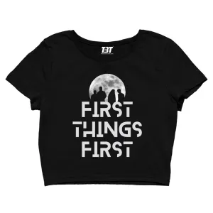 Imagine Dragons Crop Top - First Things First - Believer