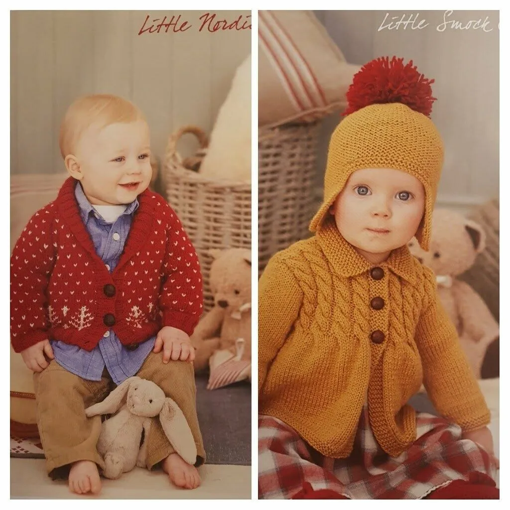 King Cole Baby Book 4 DK Knitting Patterns Newborn to 7 years