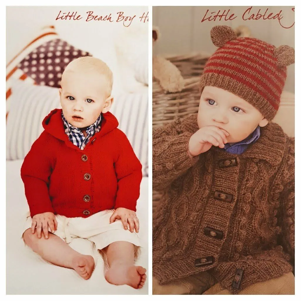 King Cole Baby Book 4 DK Knitting Patterns Newborn to 7 years