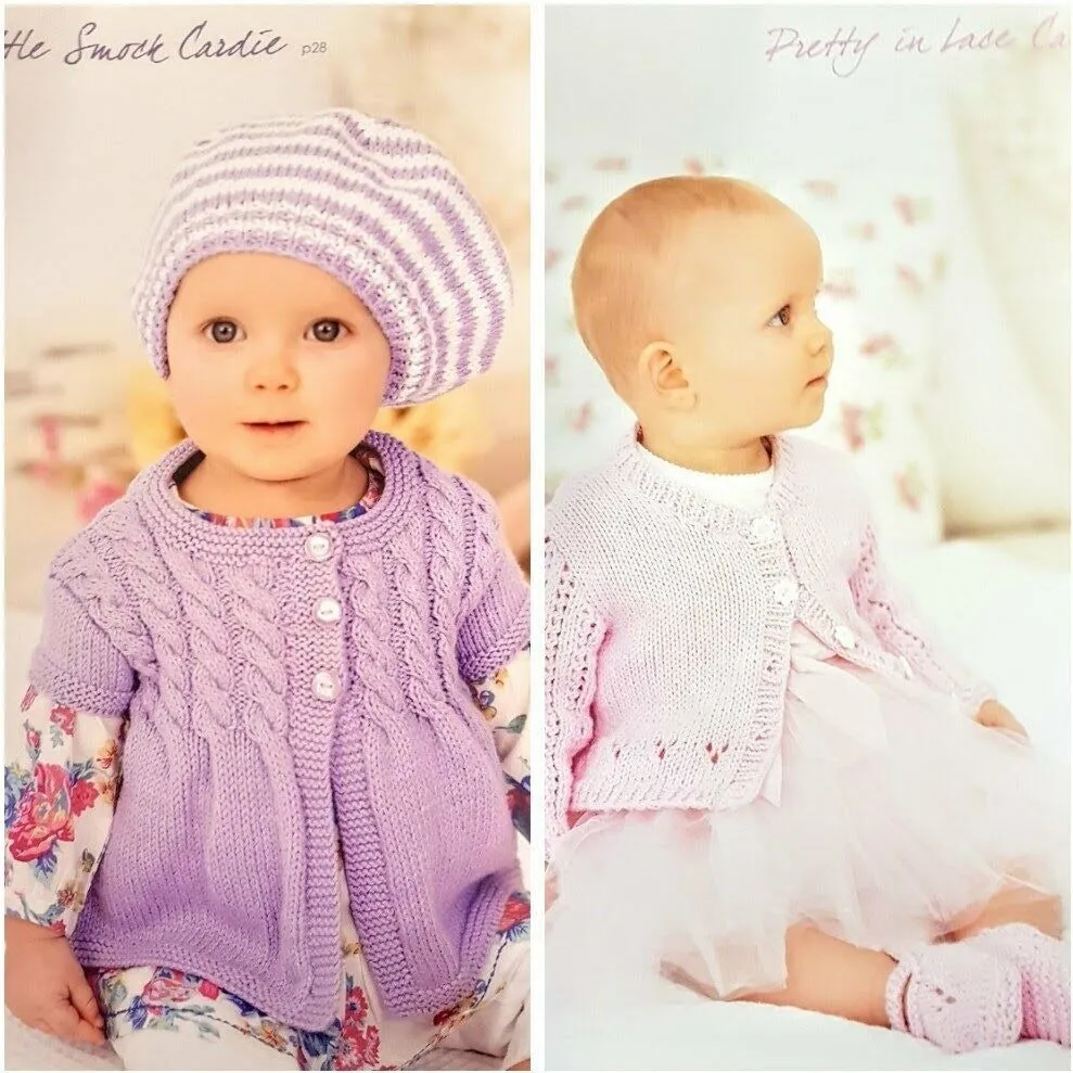 King Cole Baby Book 4 DK Knitting Patterns Newborn to 7 years