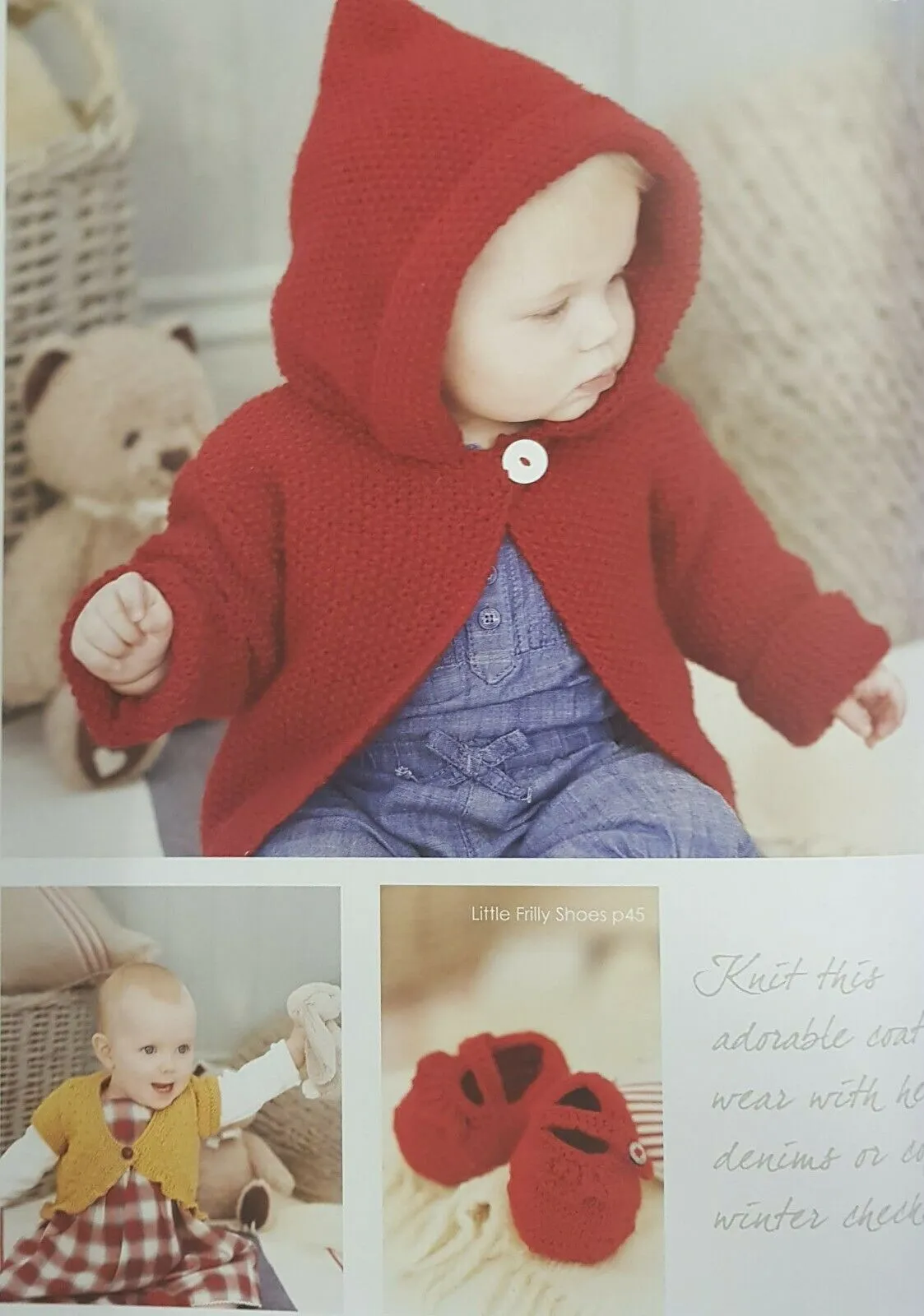 King Cole Baby Book 4 DK Knitting Patterns Newborn to 7 years