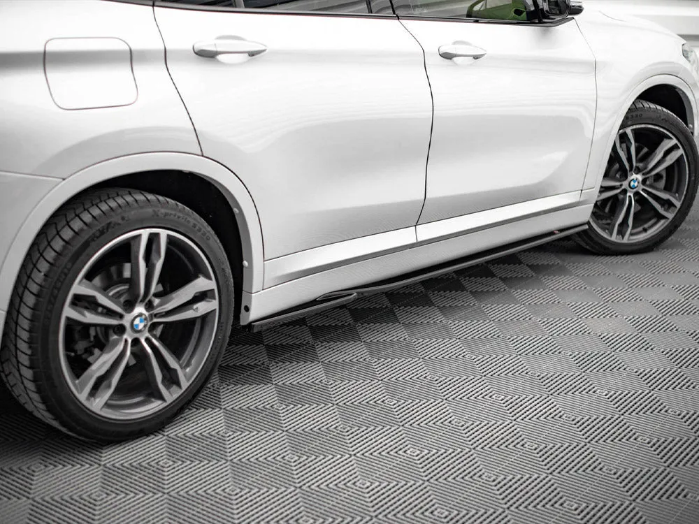 Maxton Design - SIDE SKIRTS DIFFUSERS BMW X1 M-PACK F48 (2015-2019)