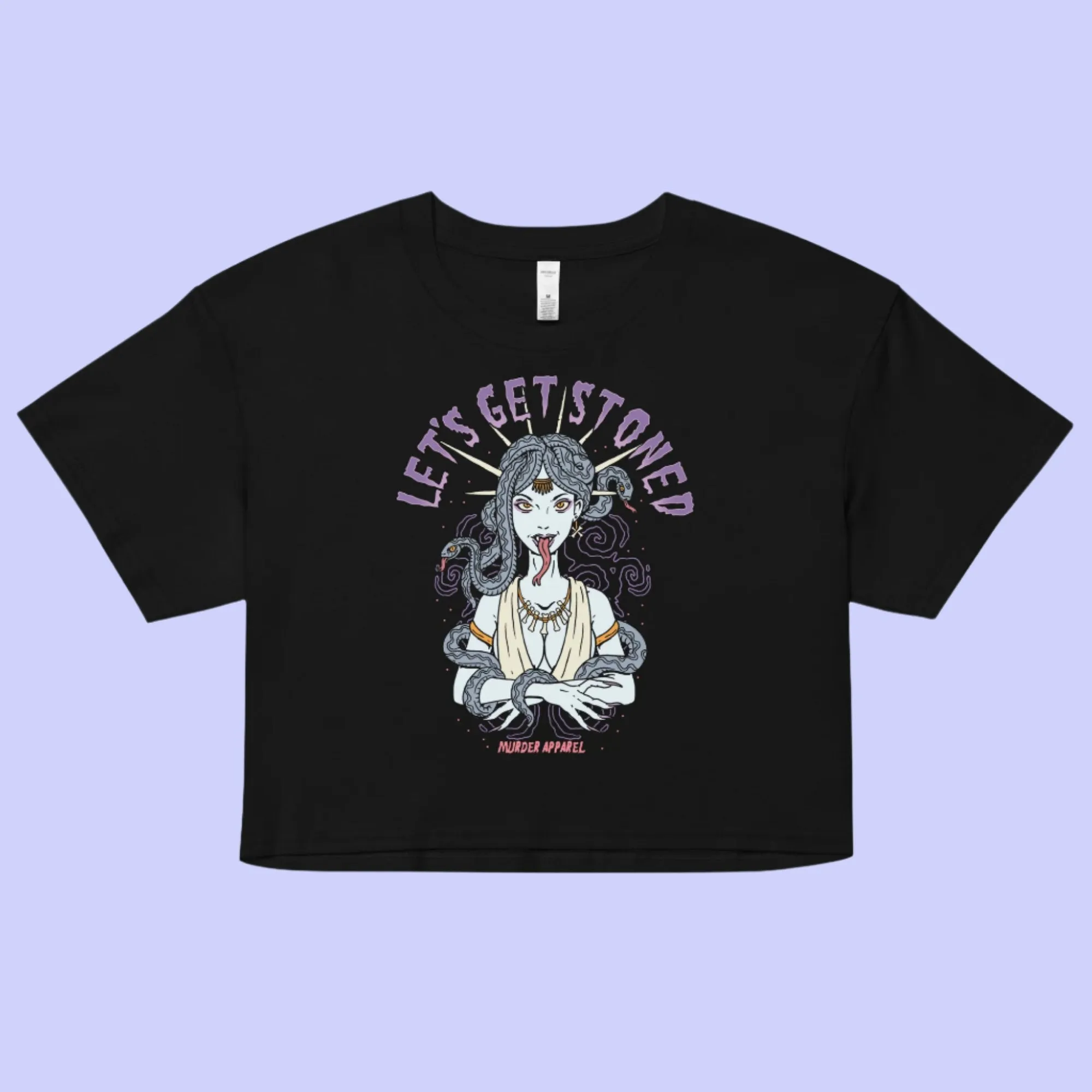 Medusa Stoned Crop Top