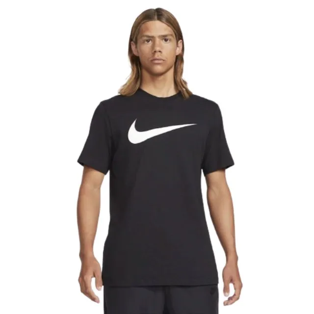 Nike Sportswear Swoosh Men Lifestyle T-Shirt Black/White Dc5094-010