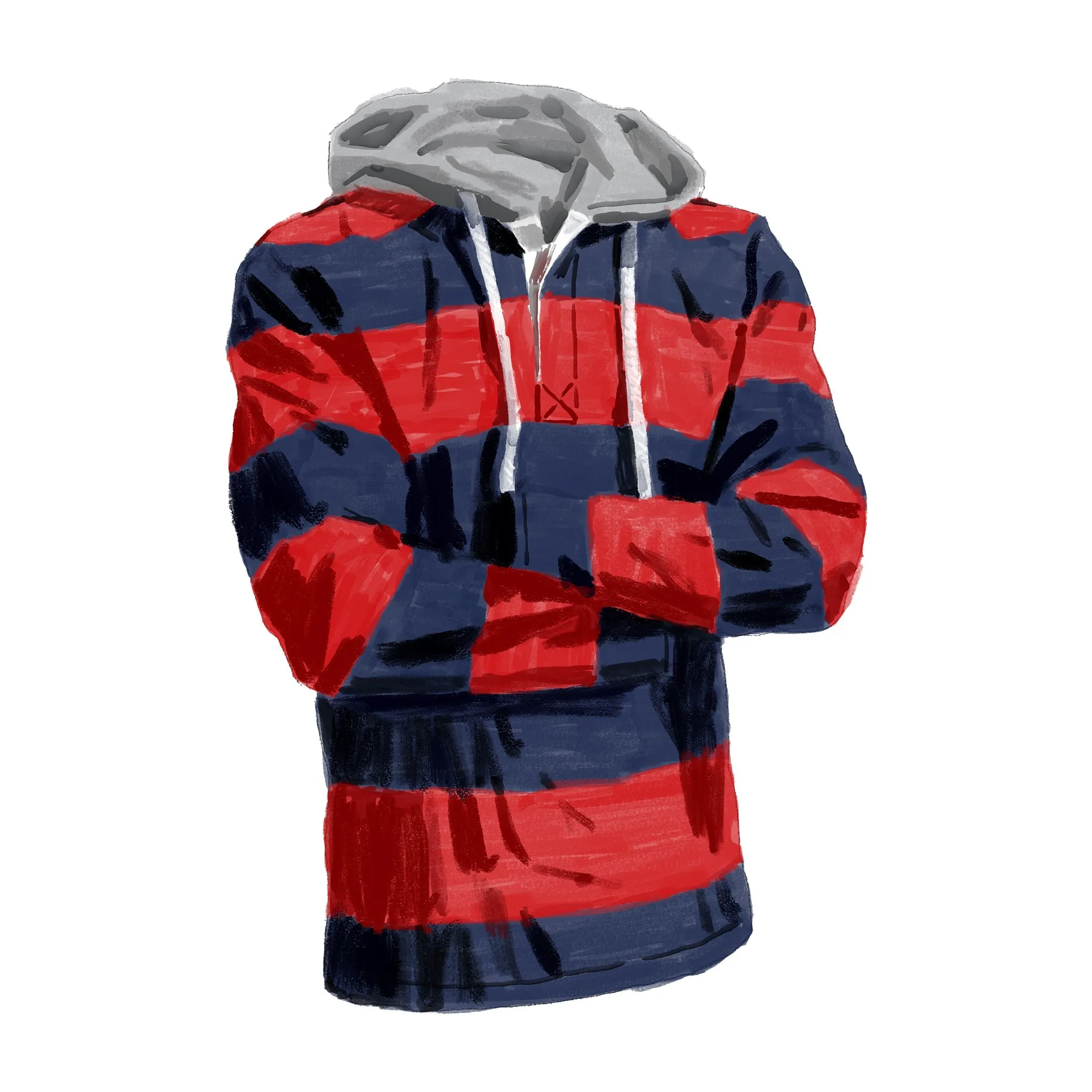 Off the Pitch Rugby Hoodie