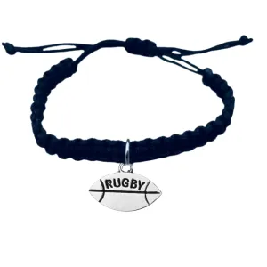 Rugby Adjustable Rope Bracelet