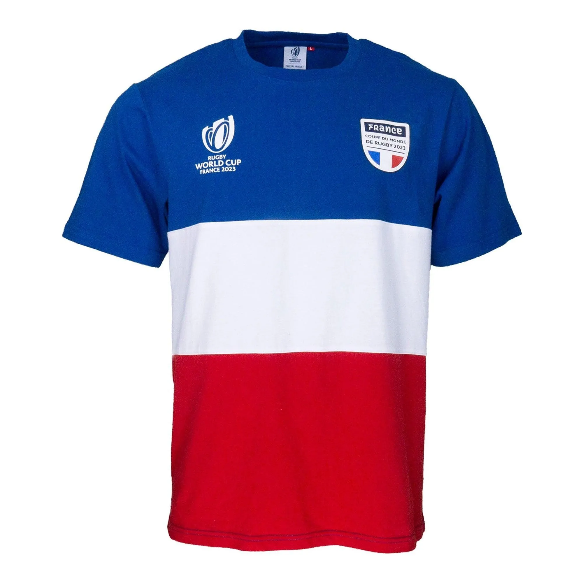 Rugby World Cup 2023 Mens France Stripe Tee