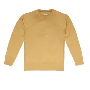 Storm Cotton Crew Sweatshirt in Caramelo