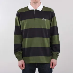 Stussy Classic Stripe Long Sleeve Rugby Shirt