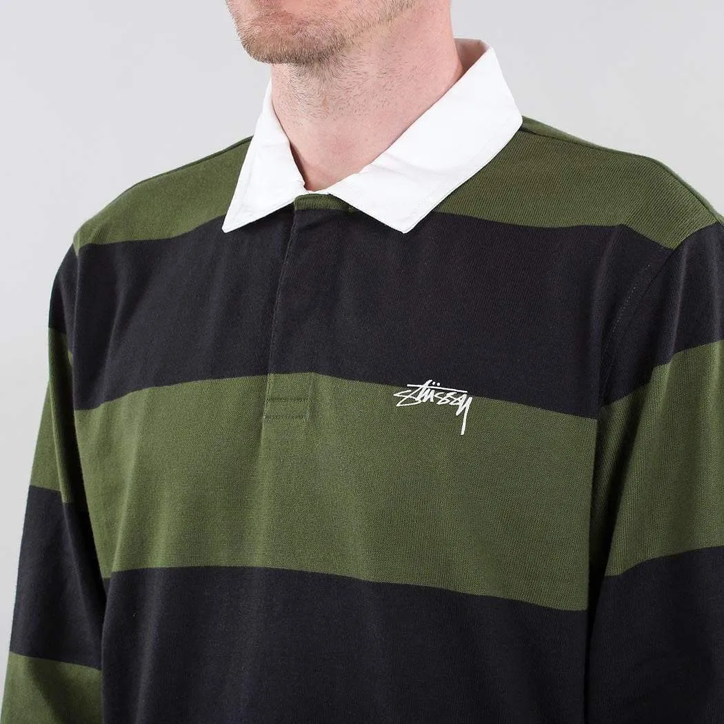 Stussy Classic Stripe Long Sleeve Rugby Shirt