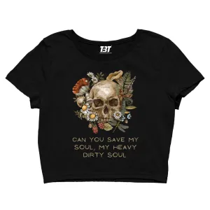 Twenty One Pilots Crop Top - Heavy Dirty Soul