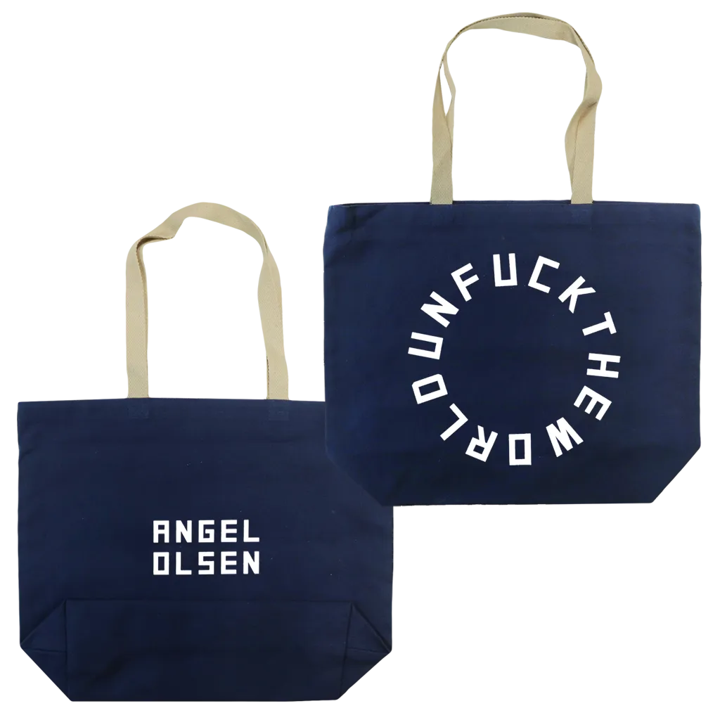 UNFUCKTHEWORLD Navy Tote