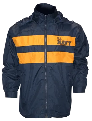 US Navy Stripes Windbreaker Jacket