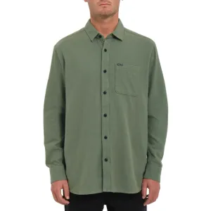 Volcom Caden Solid Longsleeve Shirt - Agave