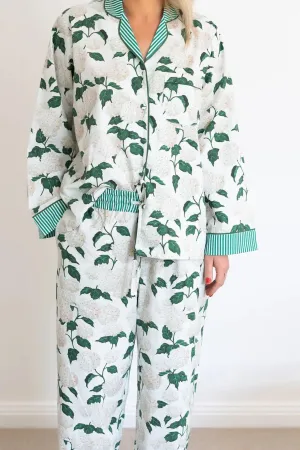 White Hydrangea Pyjamas