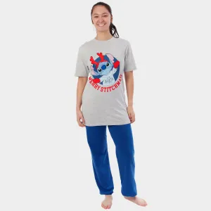 Womens Lilo and Stitch Christmas Pyjamas